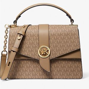 Michael Kors Greenwich Medium Saffiano Leather handbag